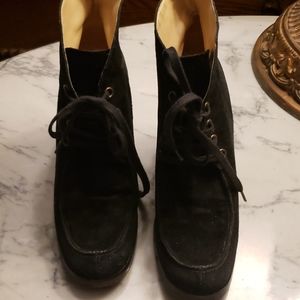 Kors - Michael Kors Suede Ankle High Heel Boots